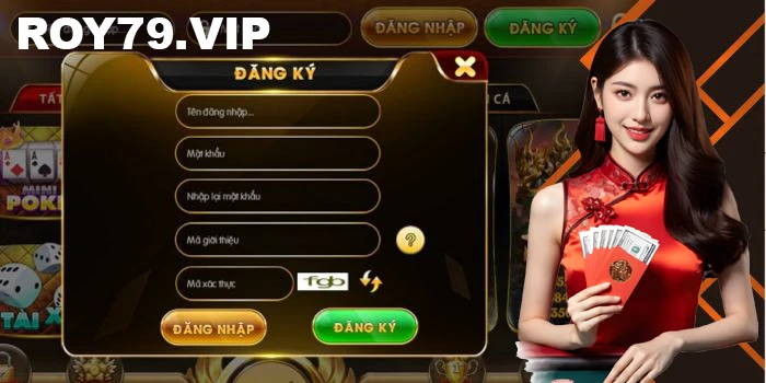 Hướng dẫn đăng ký cổng game Roy79