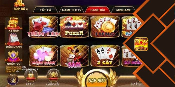 5 lý do nên chơi game bài đổi thưởng Roy79