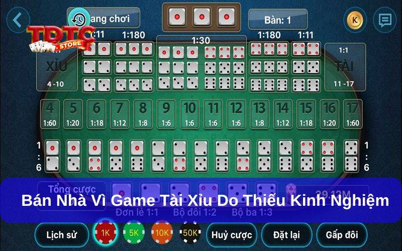 Vì sao game tài xỉu có thể khiến nhiều người mất trắng?
